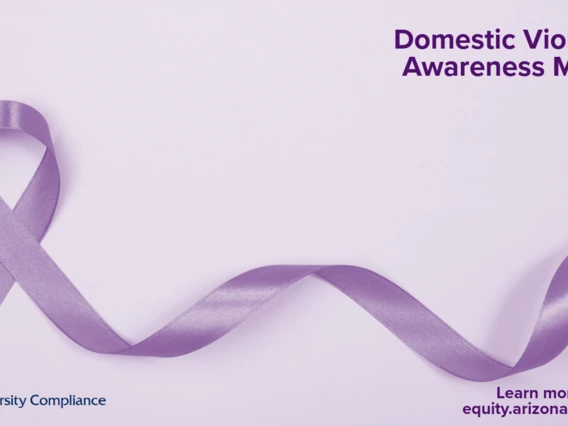 Purple ribbon with lavender background