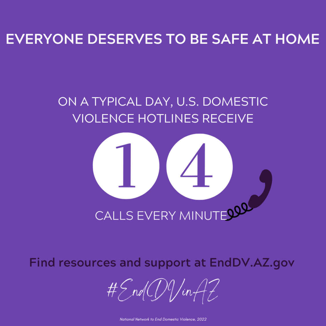 Everyone deserves to be safe at home.