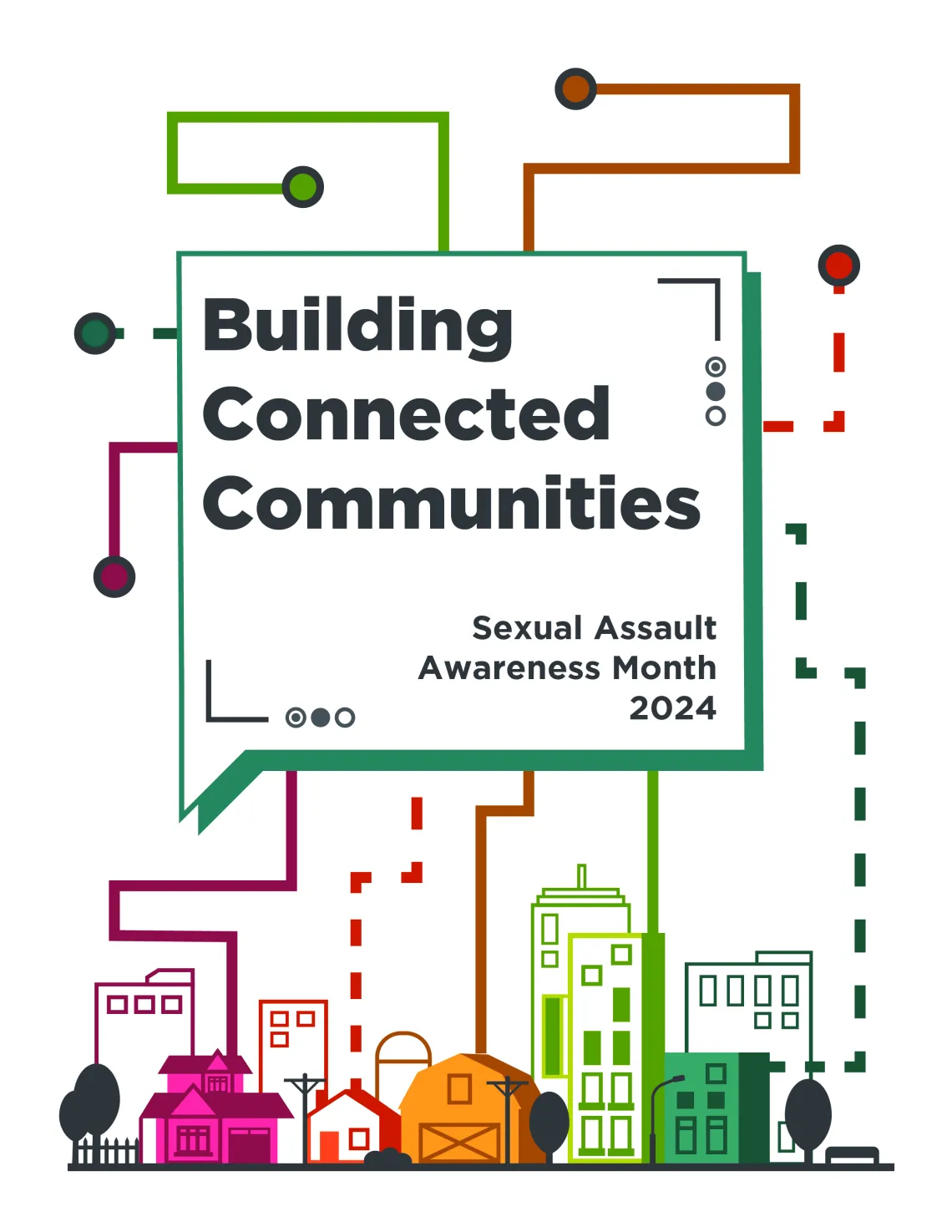 A poster describing Sexual Assault Awareness Month.